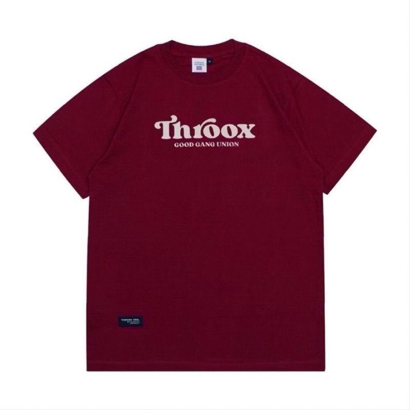 Throox Original Tshirt Kaos Zhivcenko Maroon