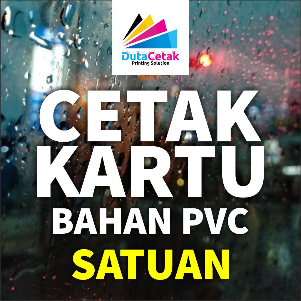 

Dicetak Bahan PVC Anti air dan Tahan Lama Desain Custom