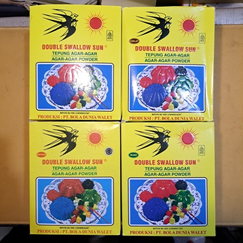 

AGAR-AGAR SWALLOW PER KOTAK