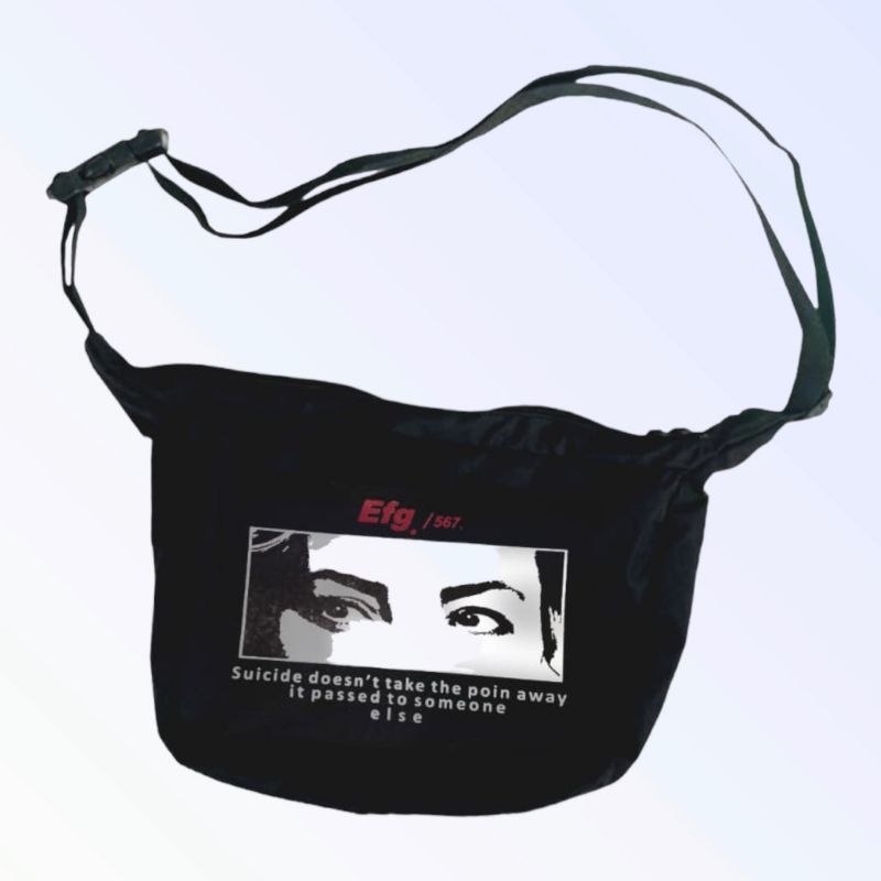 Sling Bag Efg Waterproof Tas Selempang Pria Wanita Kekinian