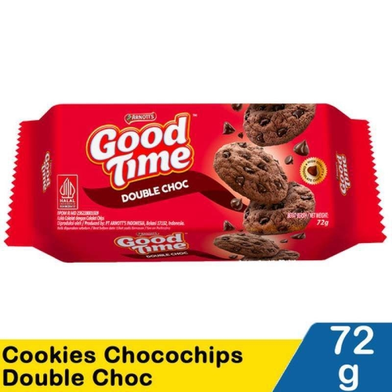

EXTRA DISKON!!! Good Time Cookies Double Choc 72 g