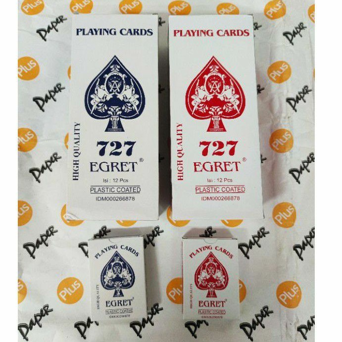 Kartu Remi Egret 727 (12pcs)/ Kartu Joker