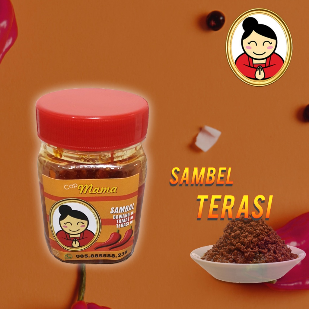 

Sambal Terasi Pedas Cap Mama