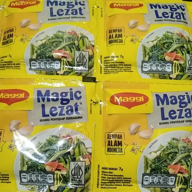 

Magic Lezat Murah 1 renteng isi 12 saset