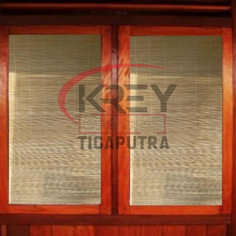 Krey Bambu ukuran L*50 X T*250 /Tirai Lidi Anyaman Bambu