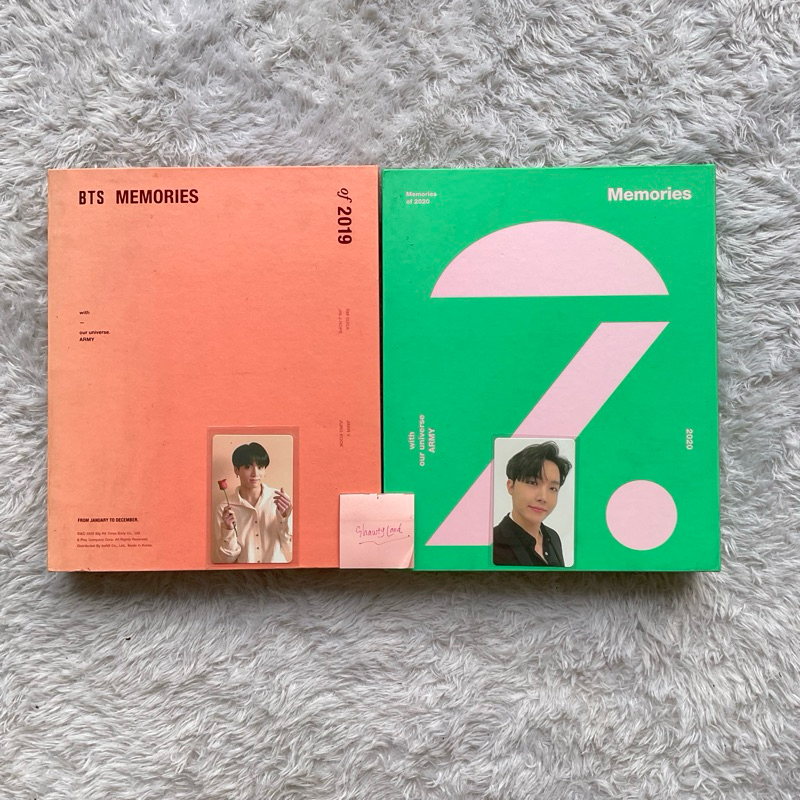 [ OFFICIAL ] BTS MEMORIES 2019 DVD FULLSET PHOTOCARD JUNGKOOK MEMO 19 MEMO 20 J-HOPE HOBI / MEMORIES