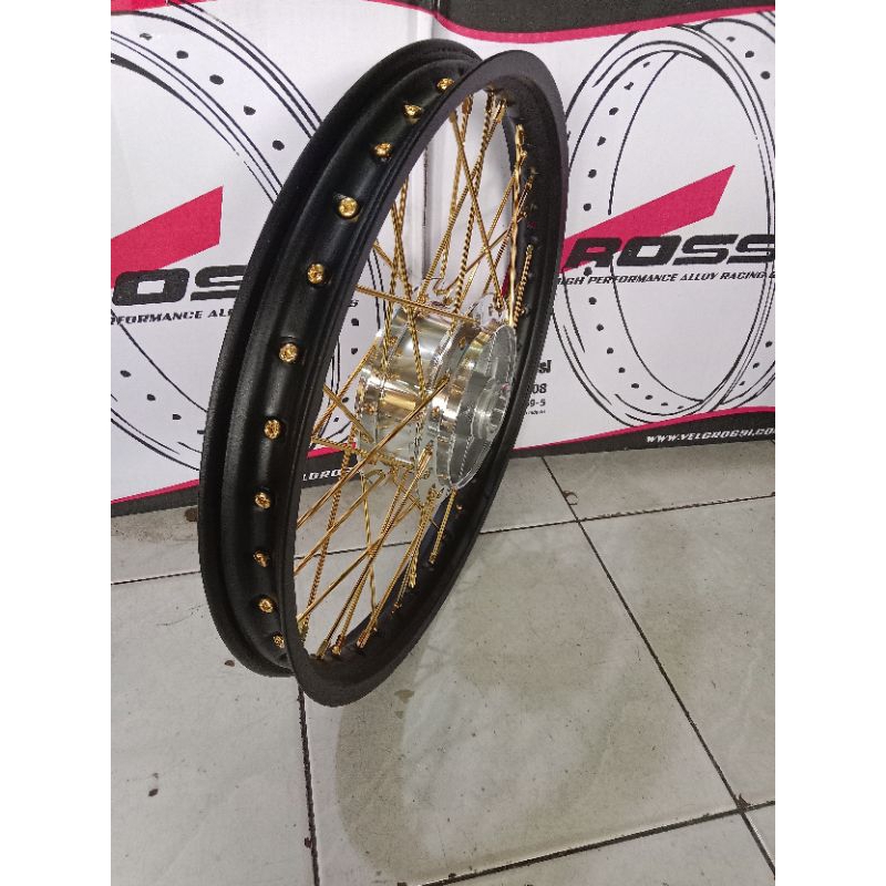 VELG BELAKANG SAJA RING 17X140 MOTOR HONDA KHARISMA/ REVO ABSOLUTE/ REVO LAMA/ SUPRA X125/ BLADE/ VE