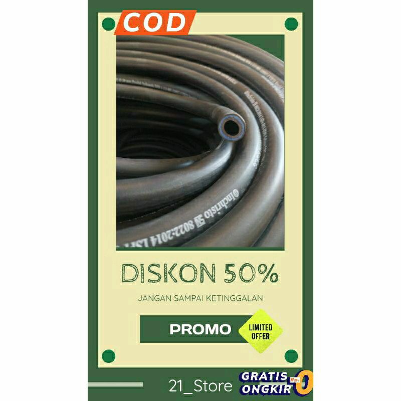 COD## Termurah## SELANG LPG 3 LAPIS INCHRISTO ORIGINAL KUAT TEBAL SNI TEKANAN TINGGI 500PSI