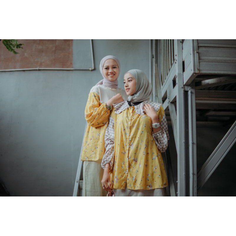 Atasan Blouse Wanita Rayon Viscose