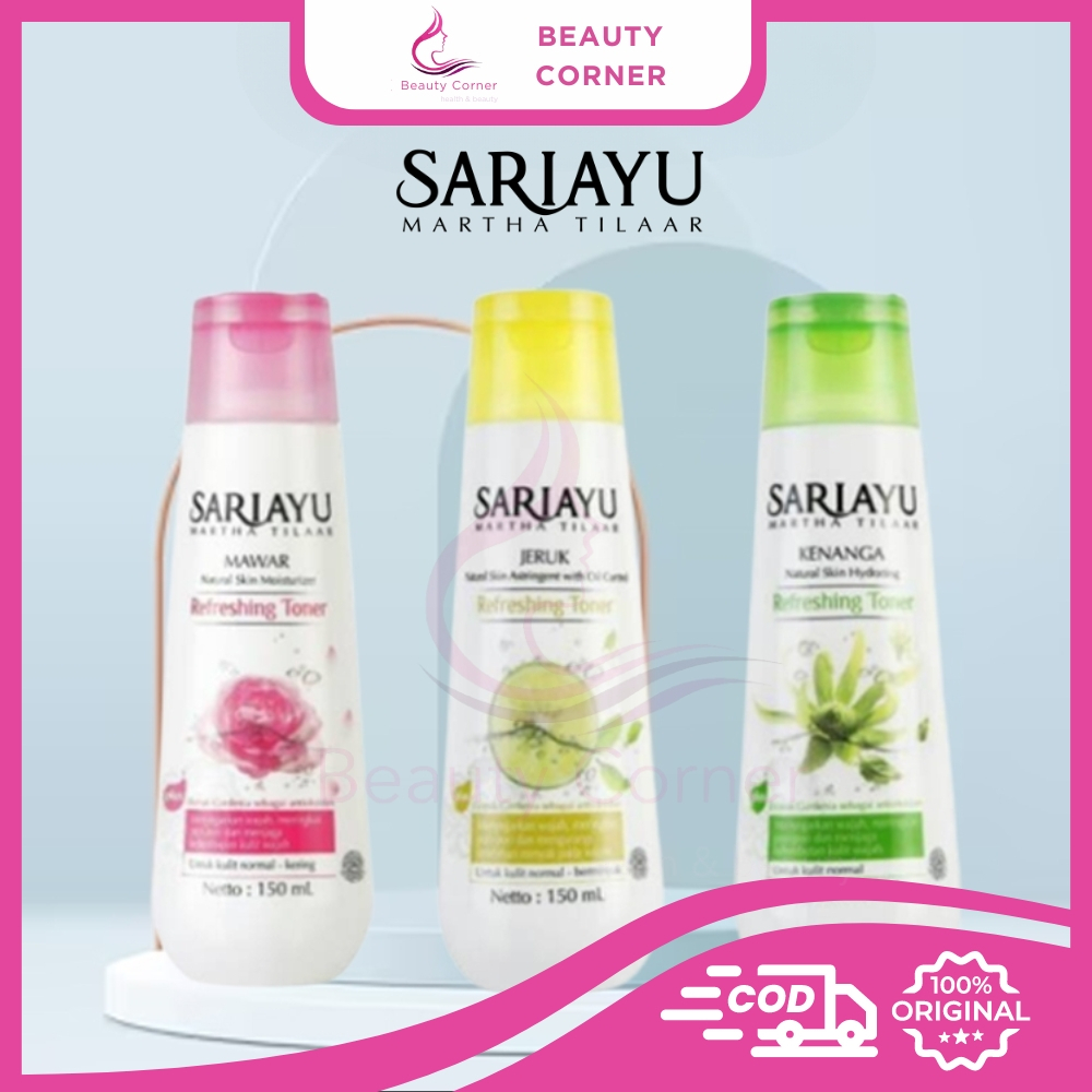 Sariayu Refreshing Toner | Kenanga | Jeruk | Mawar