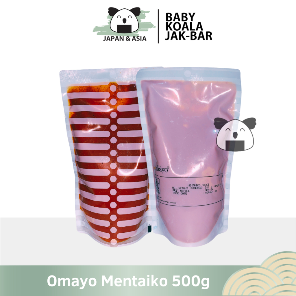 

OMAYO Mentaiko Sauce 500 g Halal | Biang Saus Mentaikoo.