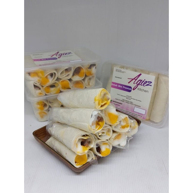 

Agiez Kitchen Kebab Daging Sapi Premium isi 10 pcs