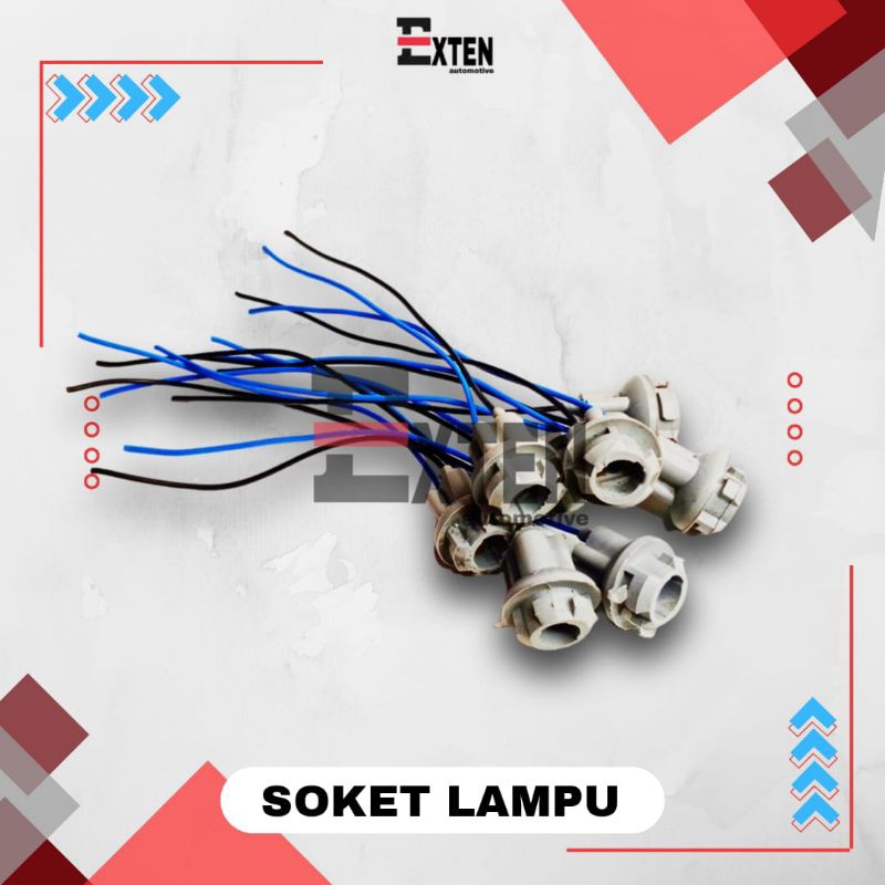 SOKET LAMPU SEN LAMPU T10  FITTING SEIN  FITING LAMPU SEN UNIVERSAL