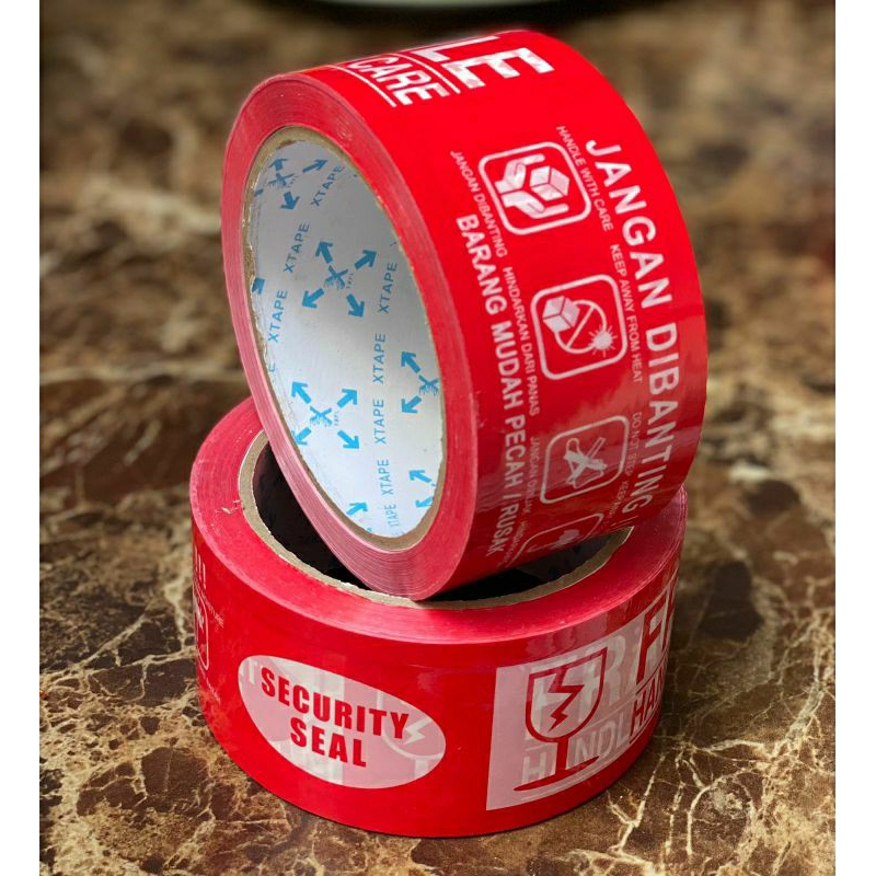 Xtras Lakban Fragile 48mm x 80 yard