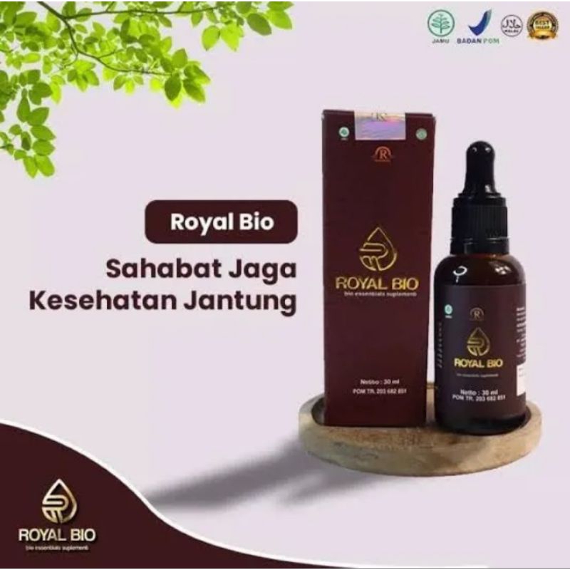 ROYAL BIO Original Asli Obat Herbal Jantung Atasi Darah Tinggi