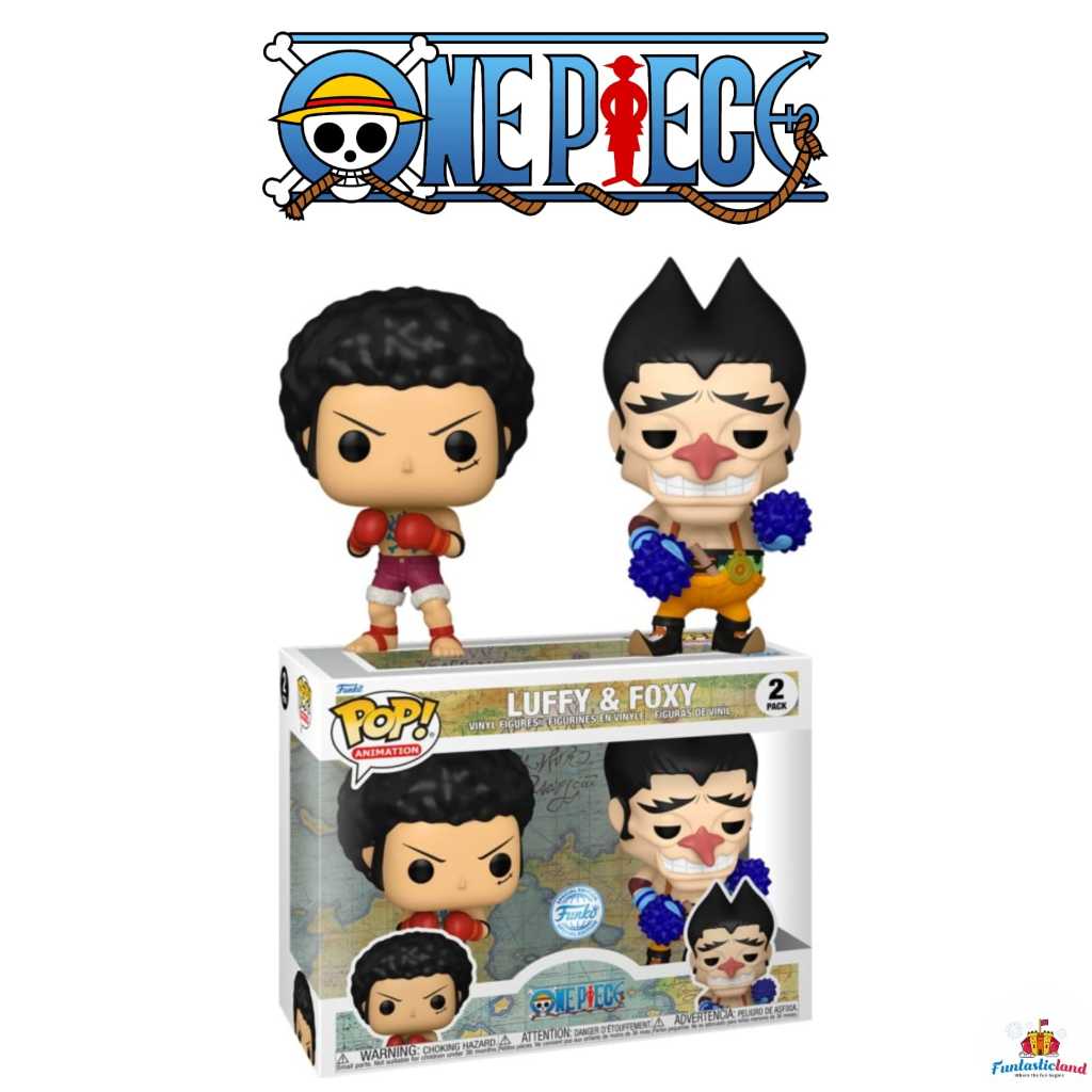 Funko POP! Animation One Piece - Luffy & Foxy (2pack)