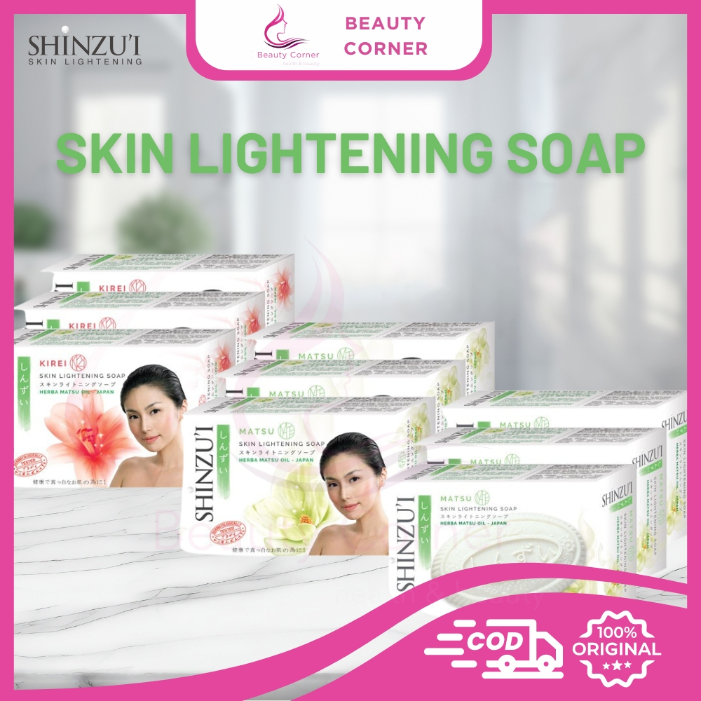 ( Isi 3 ) Shinzui Skin Lightening Soap - Sabun Batang Isi 3