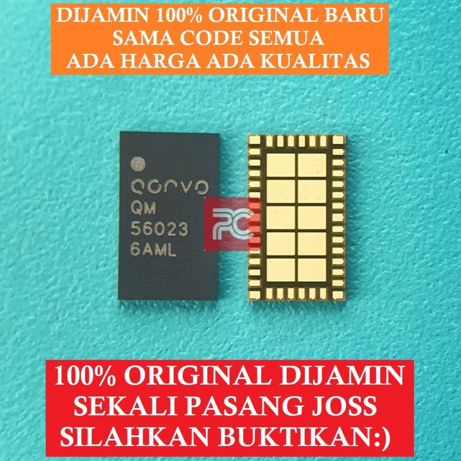 IC RF QM56023 REDMI NOTE 9PRO QM 56023 ORIGINAL TESTED