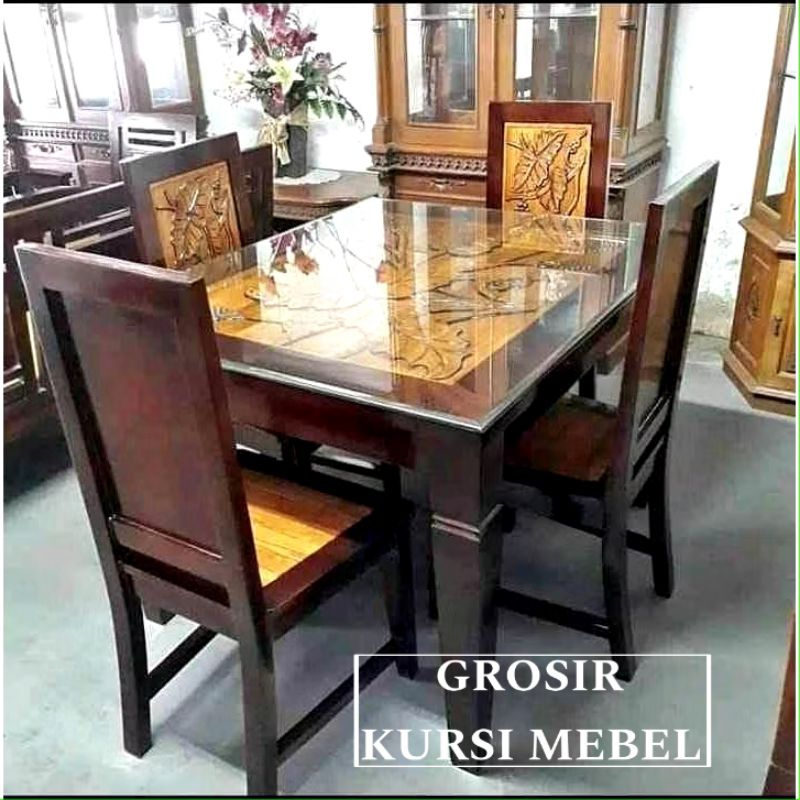 kursi makan jati jepara