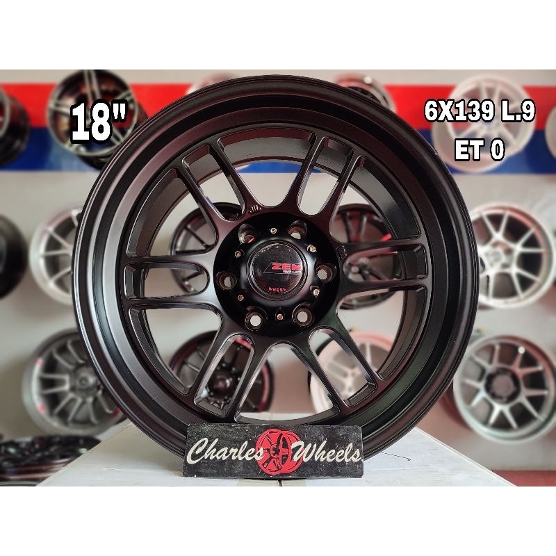 VELG RPF ZEN RING 18 HITAM
