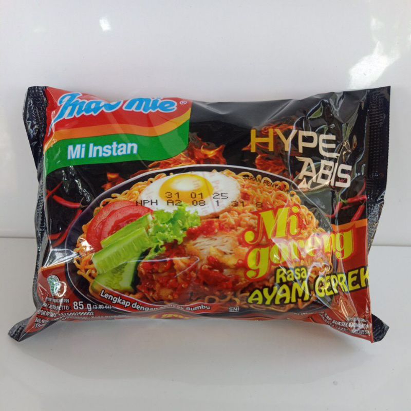 

INDOMIE AYAM GEPREK 85 G