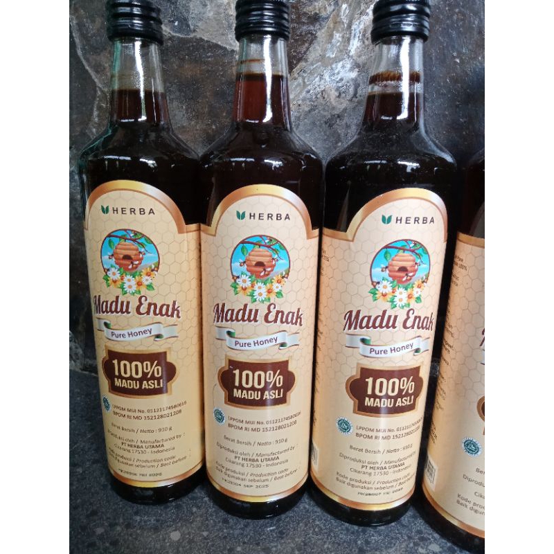 

PROMO MADU ENAK PURE HONEY 910 GRAM