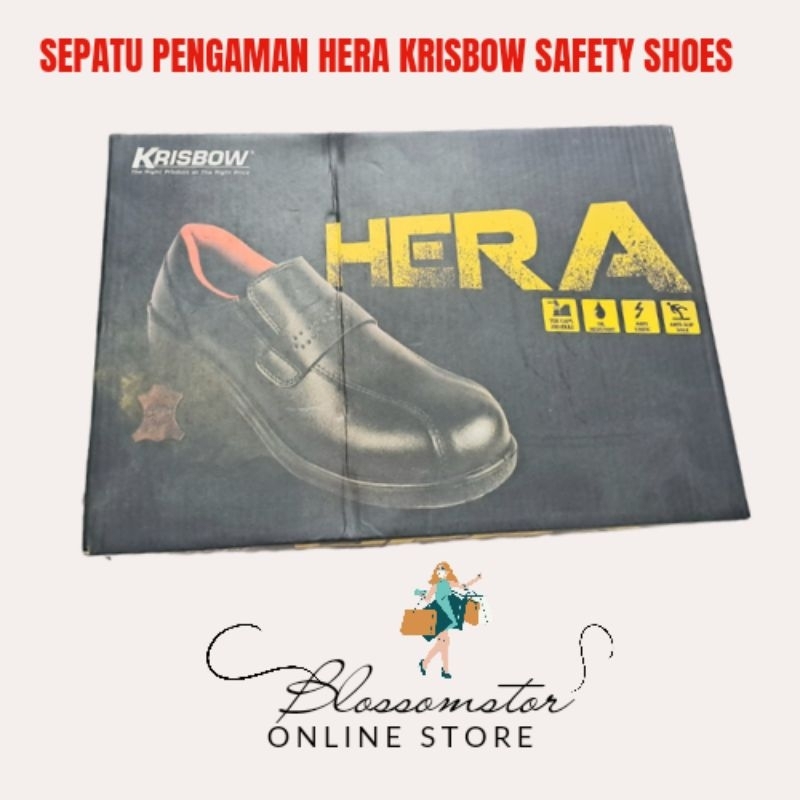 PRELOVED SECOND SAFETY SHOES HERA KRISBOW JUAL MURAH / SEPATU PENGAMAN PRELOVE