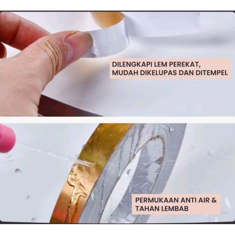 list stiker  lis ubin dinding keramik 50m