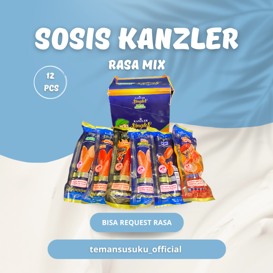 

Sosis Kanzler 1box isi 12pcs/65g