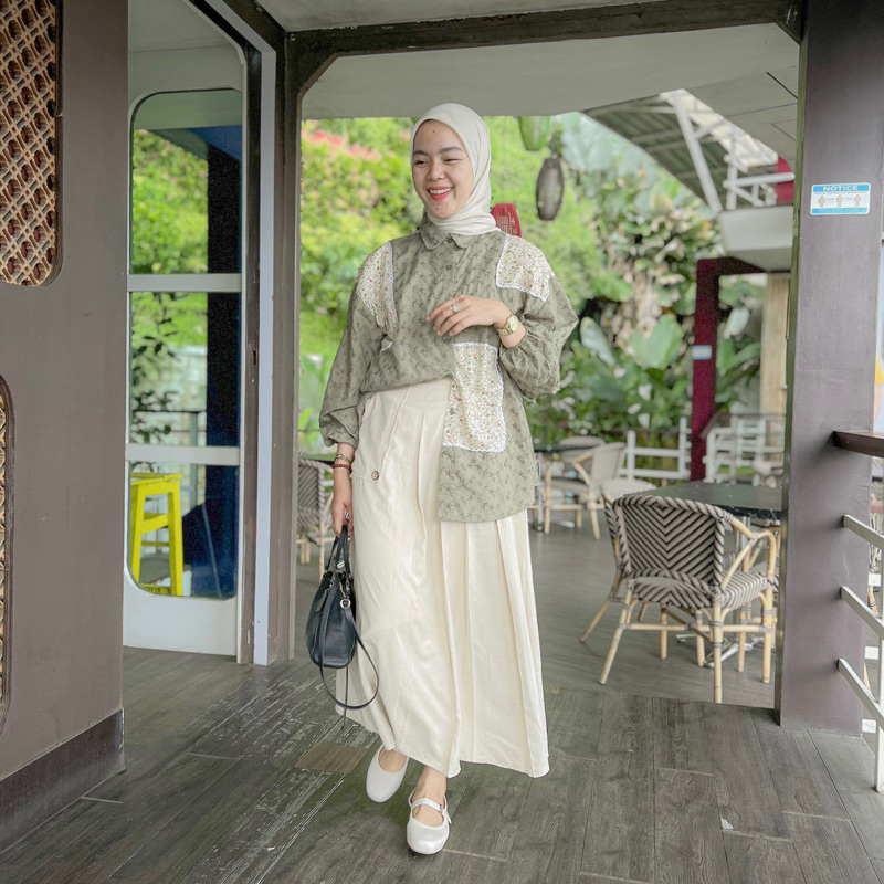 Suede Skirt | Rok Bahan Micro brush
