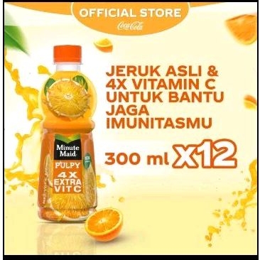 

Pulpy Minute Maid 300ml