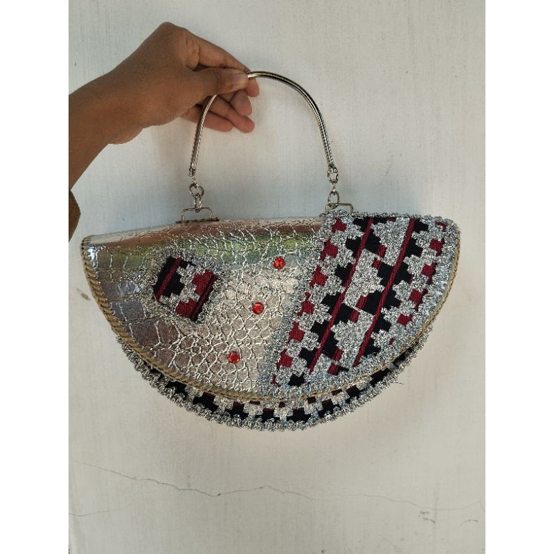 bisa cod tas tapis model semangka khas lampung