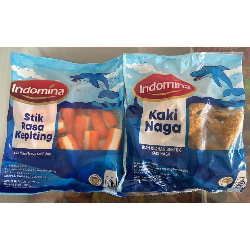 

All Varian Indomina (Stik Rasa Kepiting, Kaki Naga)