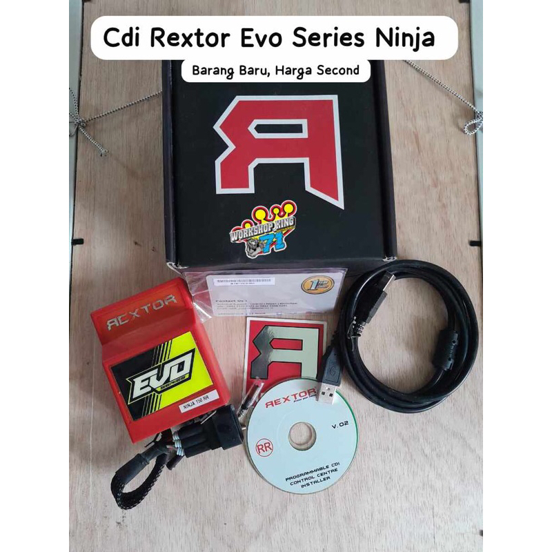 cdi rextor evo racing ninja r rr ss kips tinggal pasang pnp