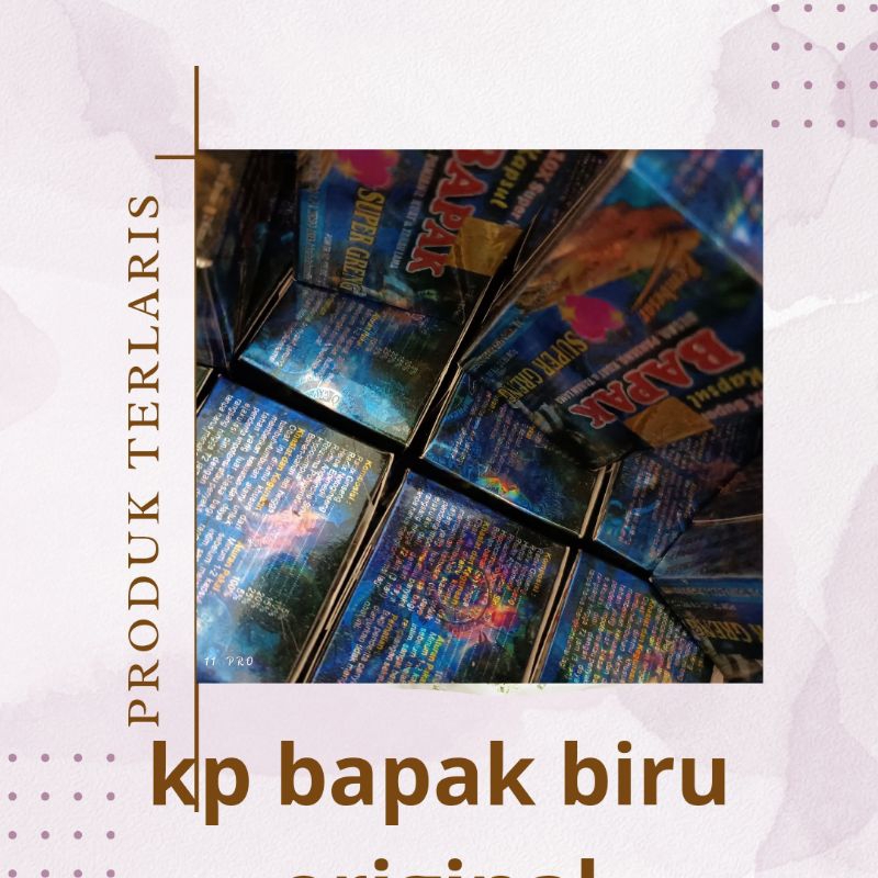 

Stiker warna biru kp berlogo (lovebapak)