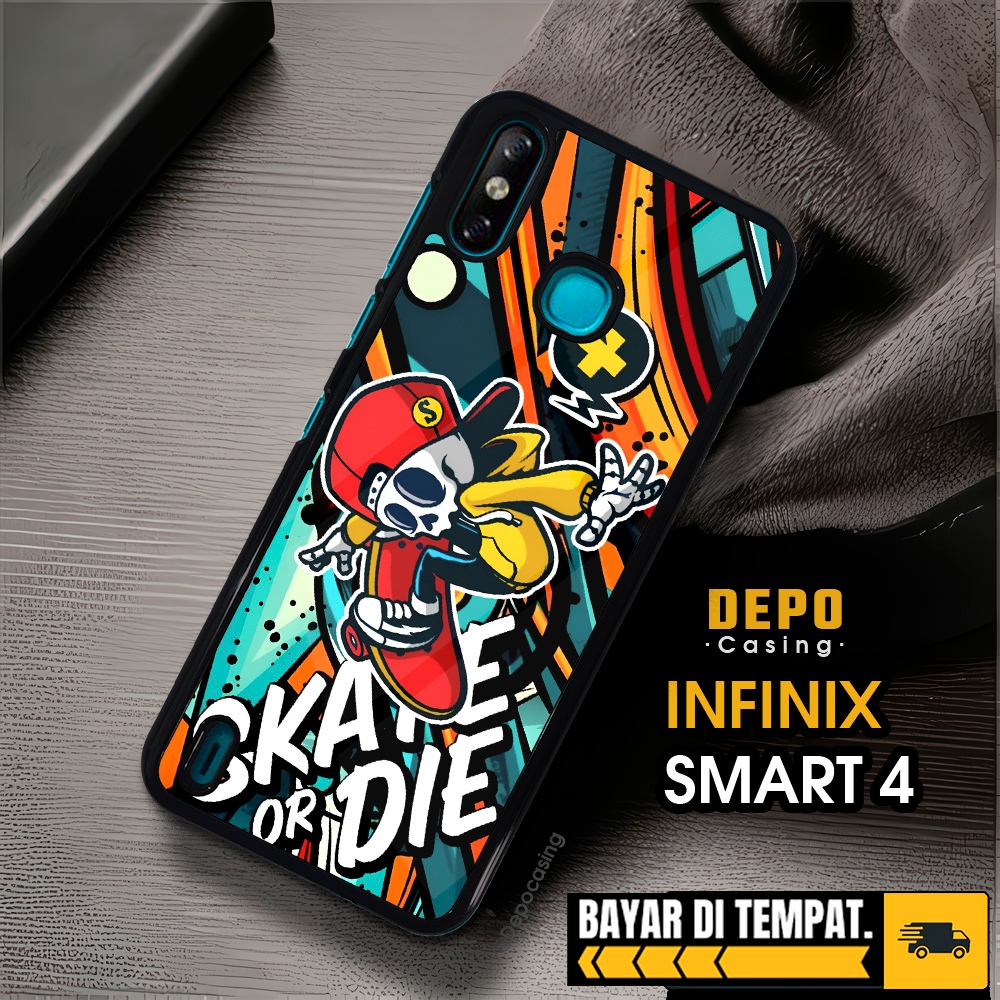 Case Infinix Smart 4 Casing Infinix Smart 4 Casing Depo Casing [CSKL] Case Glossy Case Aesthetic Cus
