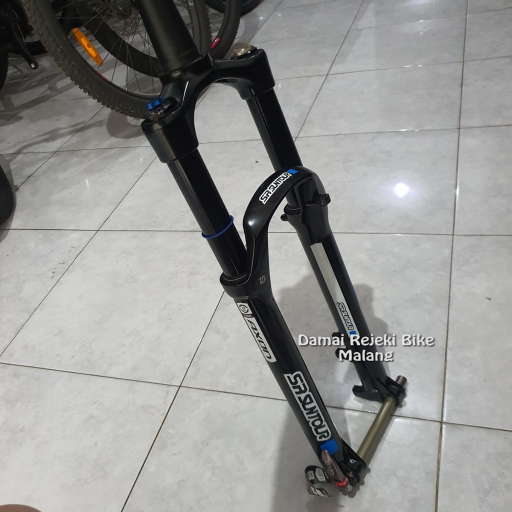 Fork MTB 27.5 Suntour Axon 32 LORC travel 100 120 TA Boost