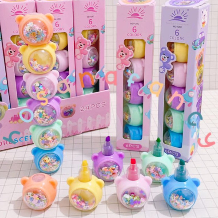 

KODE S63P Stabilo Bear Susun Highlighter AY18