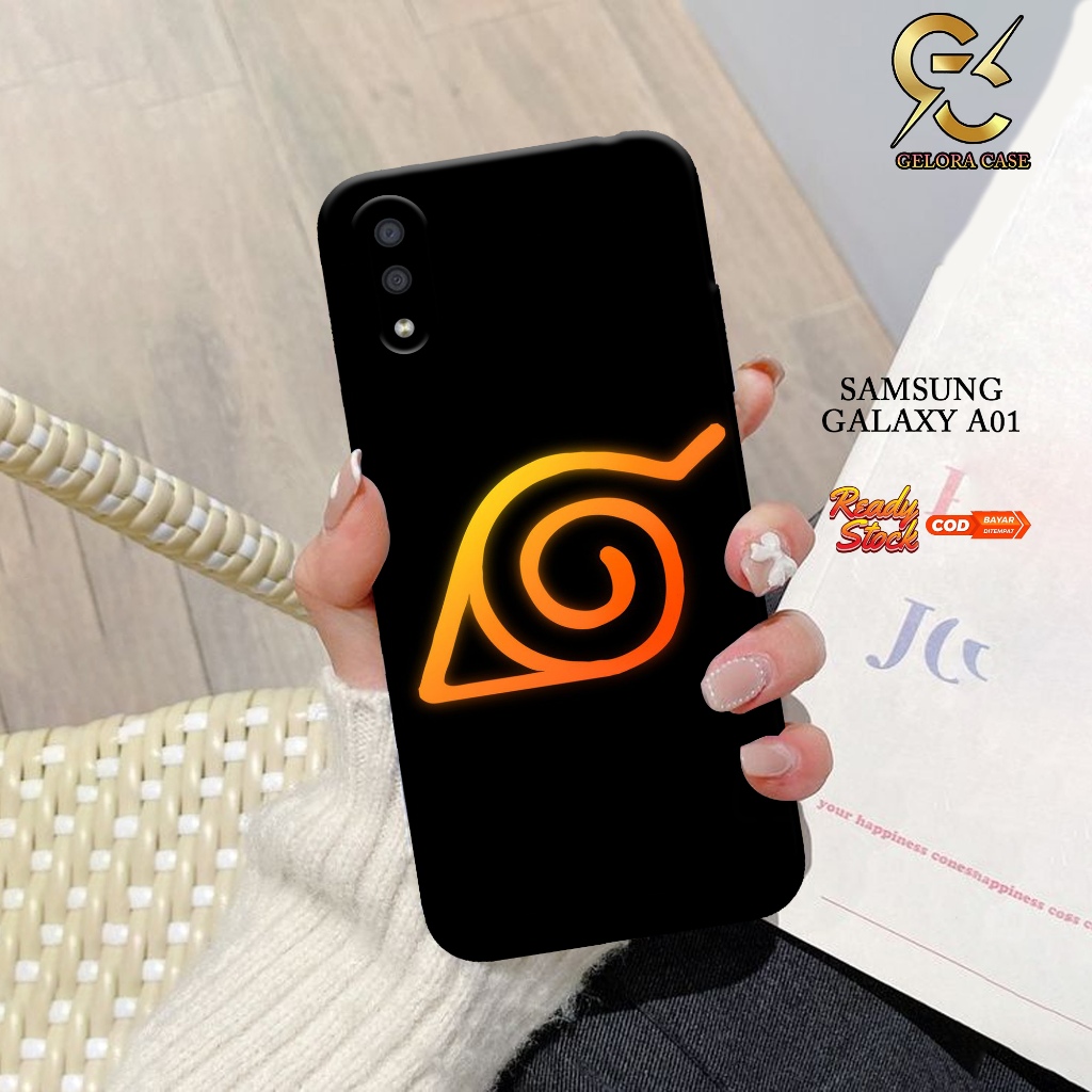 Case Samsung Galaxy A01 - geloracase - Casing Samsung A01  - Motif case anime - Samsung - Softcase S