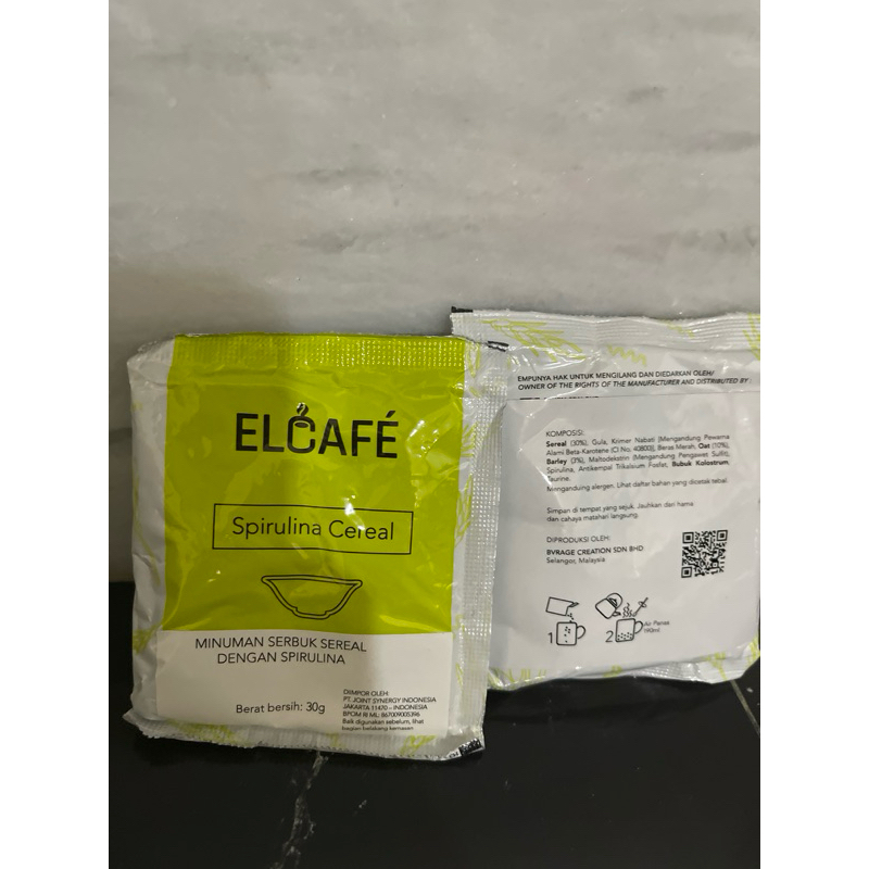 

Sereal Spirulina kemasan baru