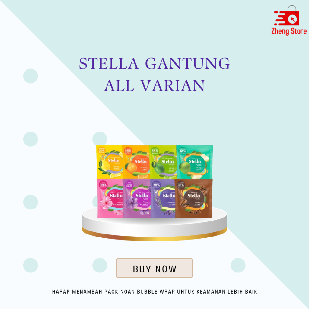 Stella Gantung Pewangi Mobil All Varian