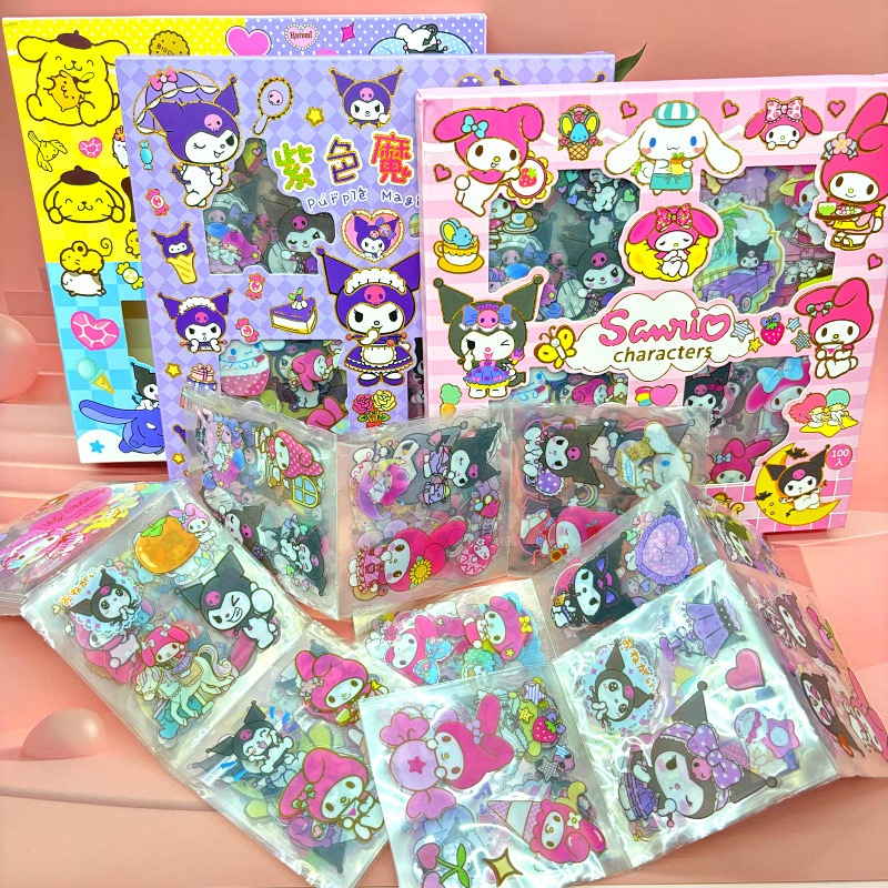 

1BOX - STIKER MOMO KARAKTER KUROMI MELODY LUCU / STIKER ANTI AIR / STIKER BOTOL / STICKER AESTHETIC