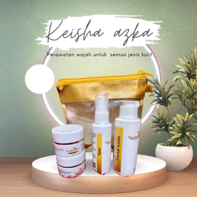 [COD] Keisha Azka Skincare BPOM (KEMASAN BARU)