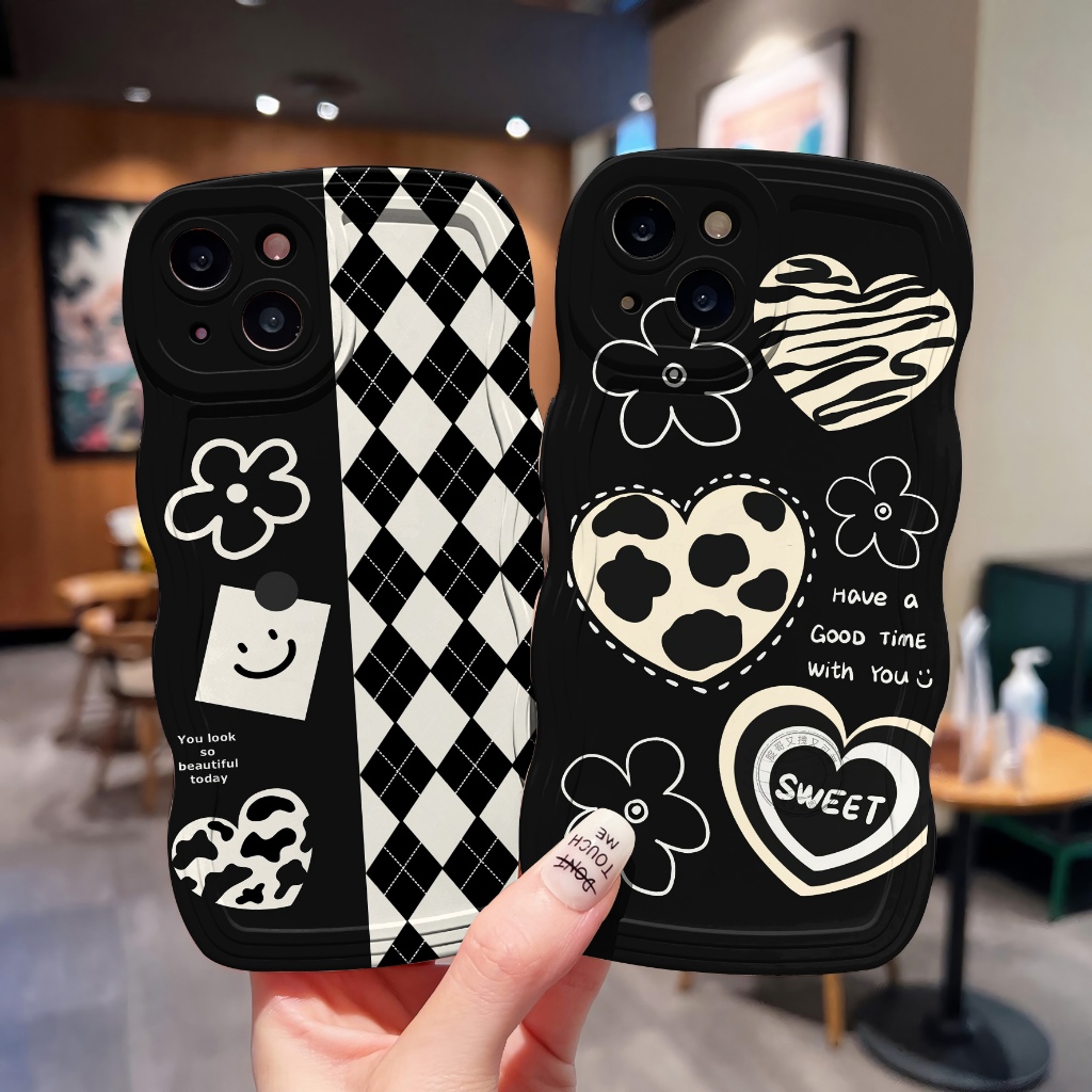 CASE HP GELOMBANG IPHONE 14 PRO MAX - 14 PLUS/15 PLUS - IPHONE 14 PRO - IPHONE 14 MAX - IPHONE 14 - 