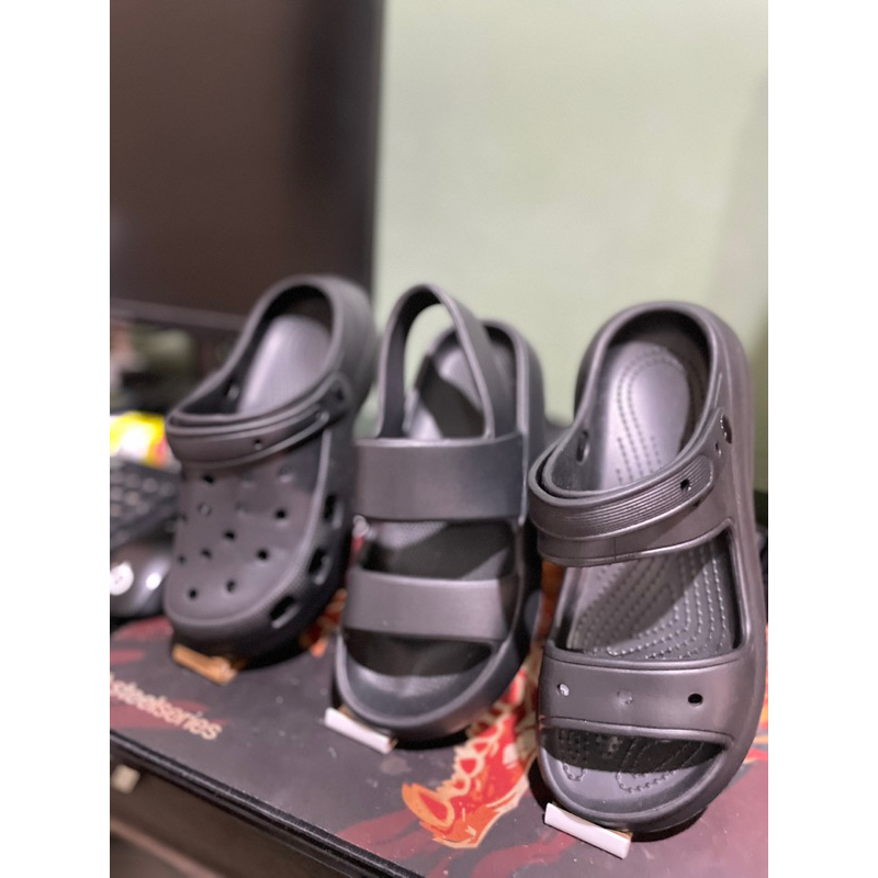 limitless sandal fuji karet tinggi sandal baim