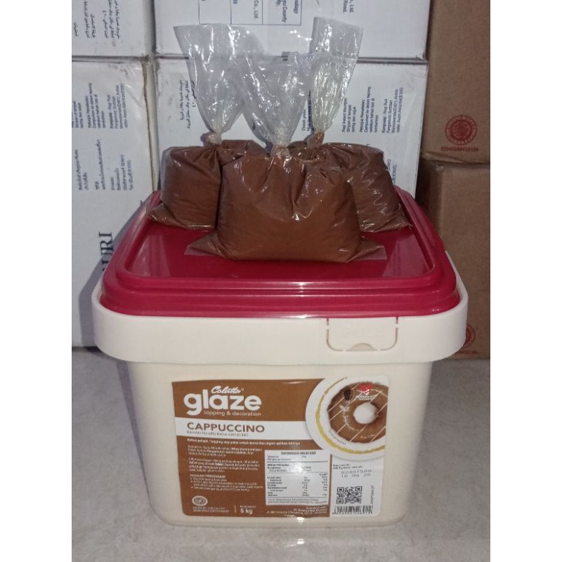 

Colatta glaze cappucino 250 gram ( kemasan repack )