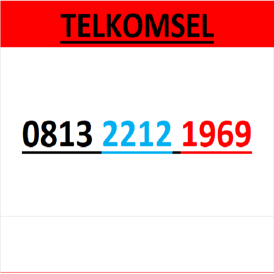 nomor cantik simpati TELKOMSEL seri tahun 1969 murah lengkap w1350