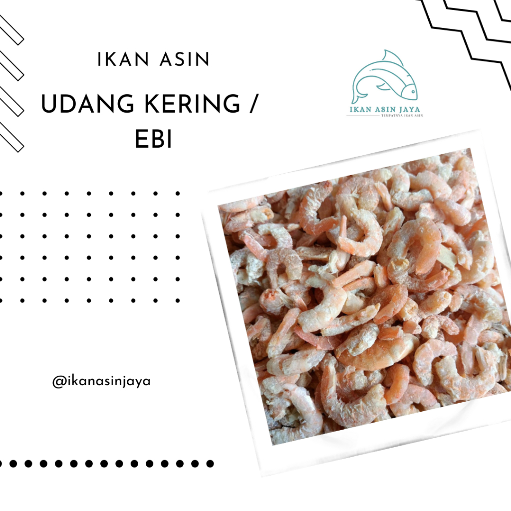 

Ikan Asin Udang Kering / Ebi 1 Kg