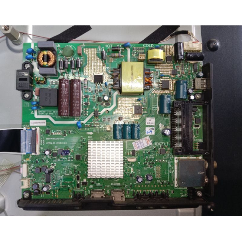 MAENBOARD LED TV CooCaa 40E2000T MB LED TV CooCaa 40E2000T