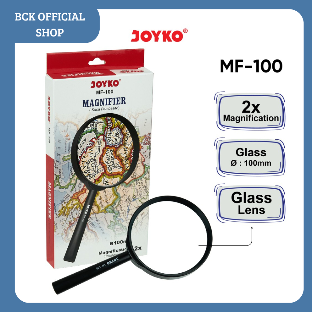 

Kaca Pembesar Magnifier MF-100 Joyko